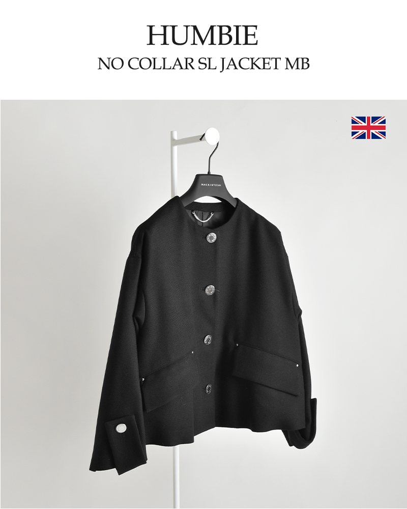 MACKINTOSH(マッキントッシュ)ウールハンビーノーカラージャケット“HUMBIENOCOLLARSLJACKETMB”l252hi1193fdv