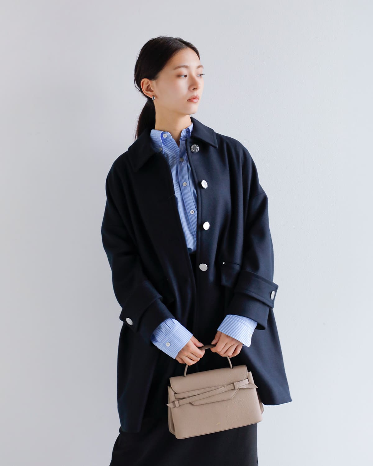 MACKINTOSH(マッキントッシュ)ウールメルトンハンビーショートステンカラーコート “HUMBIE MB LEO” l252mo1158f2kl