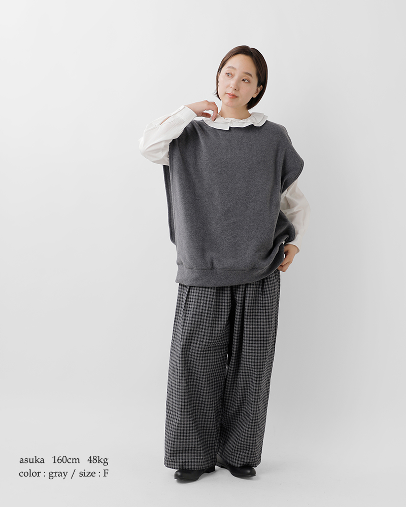 Laboratory(ラボレイトリー)ユーティリティガーメントフリースワイドベスト“UTILITYFLEECEWIDEVEST”la411