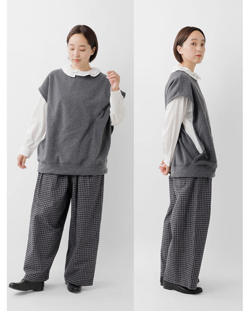 Laboratory(ラボレイトリー)ユーティリティガーメントフリースワイドベスト“UTILITYFLEECEWIDEVEST”la411