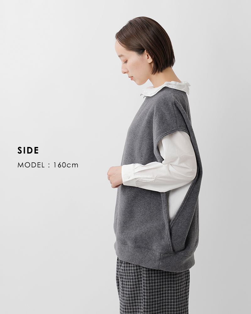 Laboratory(ラボレイトリー)ユーティリティガーメントフリースワイドベスト“UTILITYFLEECEWIDEVEST”la411