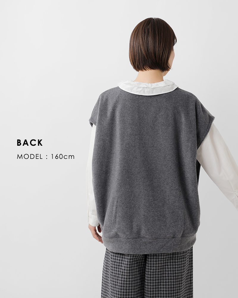 Laboratory(ラボレイトリー)ユーティリティガーメントフリースワイドベスト“UTILITYFLEECEWIDEVEST”la411