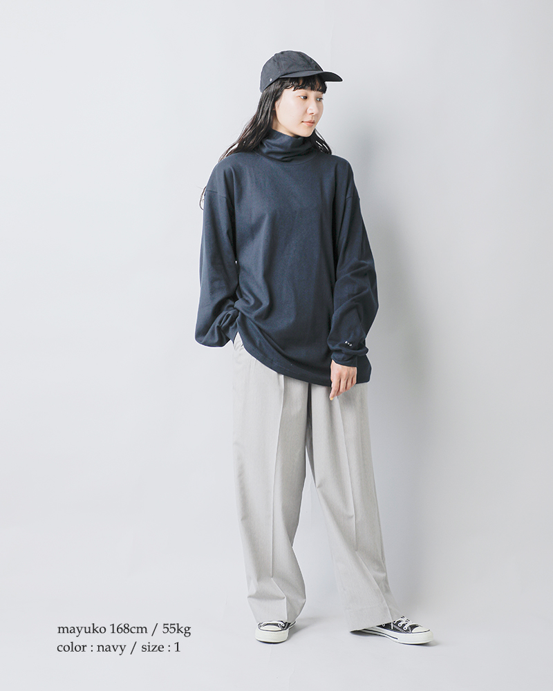 LENO(m)RbgbN^[glbNvI[o[gMOCKTURTLENECKPULLOVERhleno-cs004
