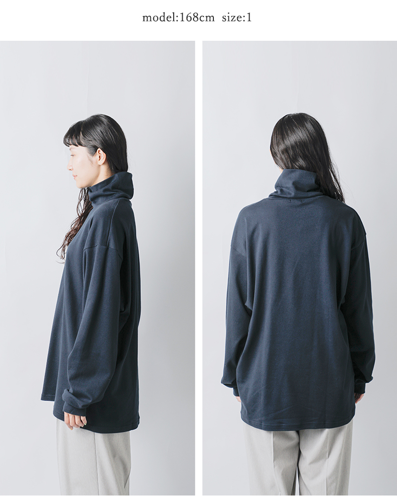 LENO(m)RbgbN^[glbNvI[o[gMOCKTURTLENECKPULLOVERhleno-cs004