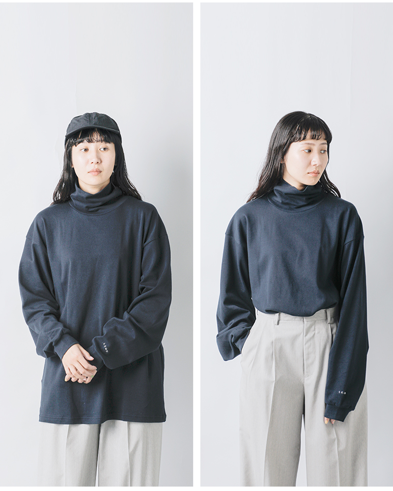 LENO(m)RbgbN^[glbNvI[o[gMOCKTURTLENECKPULLOVERhleno-cs004
