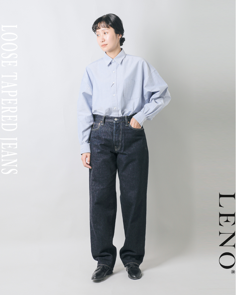 LENO(m)[Ye[p[hfjpcgLOOSETAPEREDJEANShleno-j004