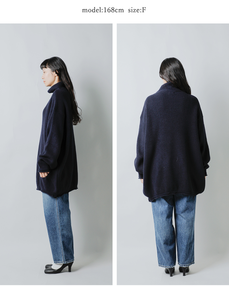 LENO(m)E[bNlbNjbgvI[o[gMOCKNECKPULLOVERhleno-kn002