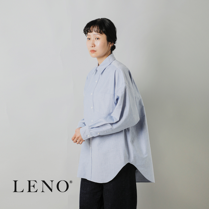 LENO(m)RbgIbNXtH[hM[J[VcgOXFORDSHIRTShleno-sh002