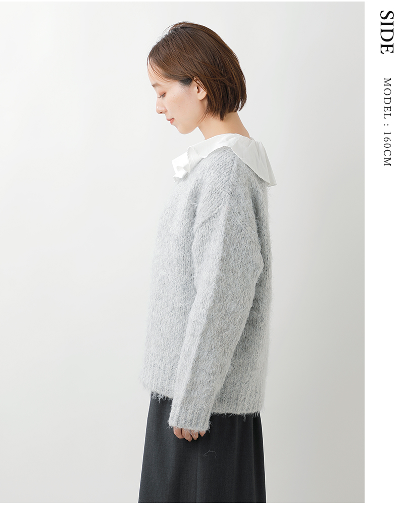 TRICOTS JEAN MARC(トリコット ジーン マルク)ボートネックニットプルオーバーlerida