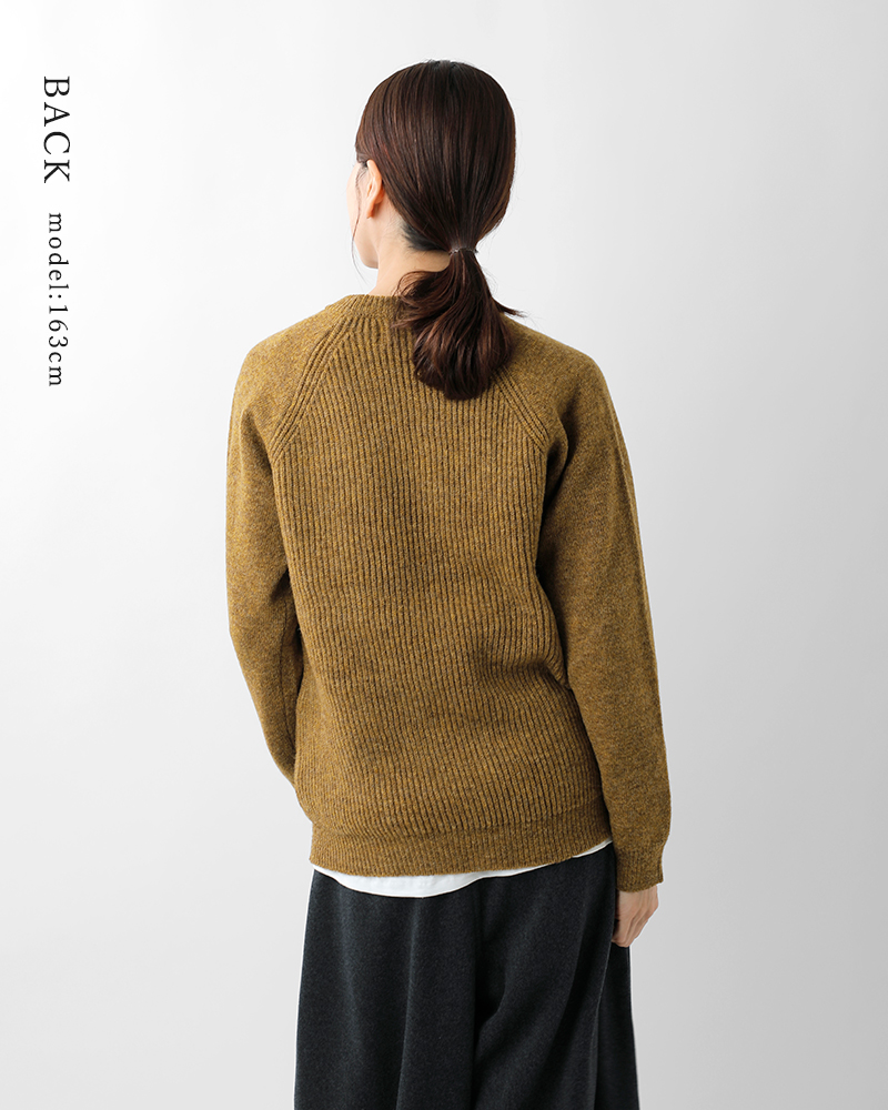 soglia(ソリア)シェットランドウールセーター“LERWICKShetlandSweater”lerwick-she-sw