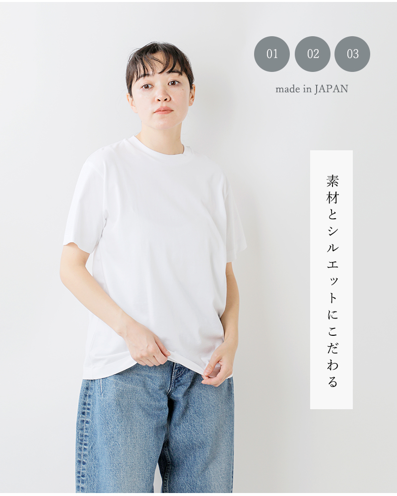 LIFiLL(リフィル)コットニー天竺Tシャツ“COTTONYTEE”lf001-01