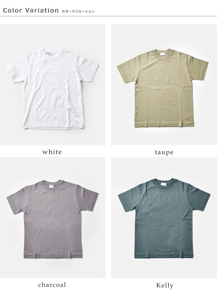 LIFiLL(リフィル)コットニー天竺Tシャツ“COTTONYTEE”lf001-01