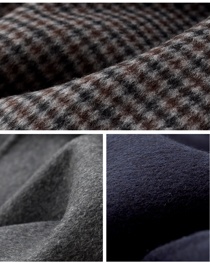 Le Glazik(ルグラジック)ラムウールダブルブレステッドコートlg-a0451lww-25aw