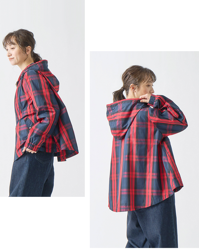 kelen(ケレン)チェックフーディージャケット“VICKY”lkl24fjk2037