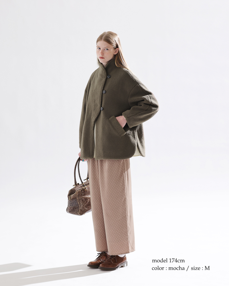 kelen(ケレン)デザインカラーボアコート“IOLL”lkl24wjk2051