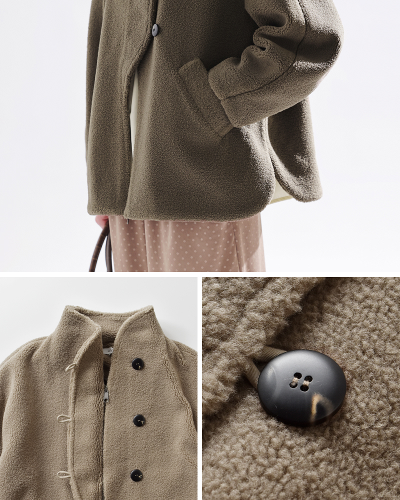 kelen(ケレン)デザインカラーボアコート“IOLL”lkl24wjk2051