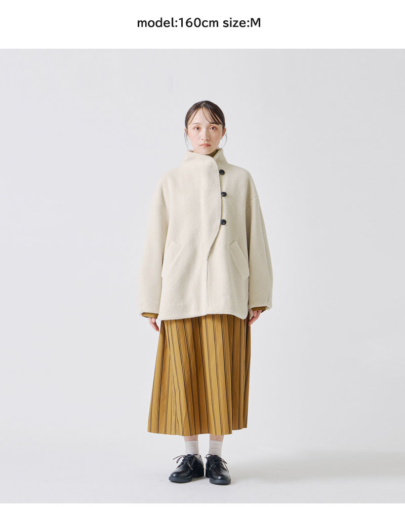 kelen(ケレン)デザインカラーボアコート“IOLL”lkl24wjk2051