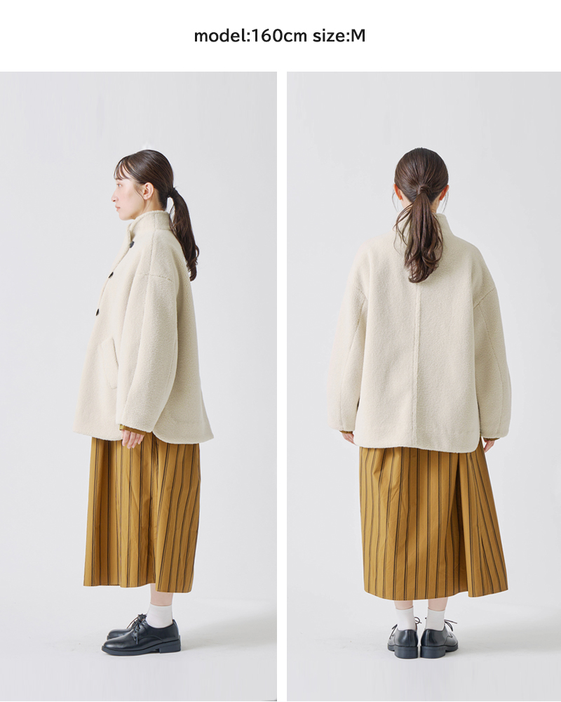 kelen(ケレン)デザインカラーボアコート“IOLL”lkl24wjk2051