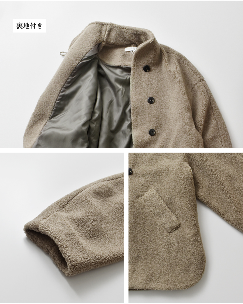 kelen(ケレン)デザインカラーボアコート“IOLL”lkl24wjk2051