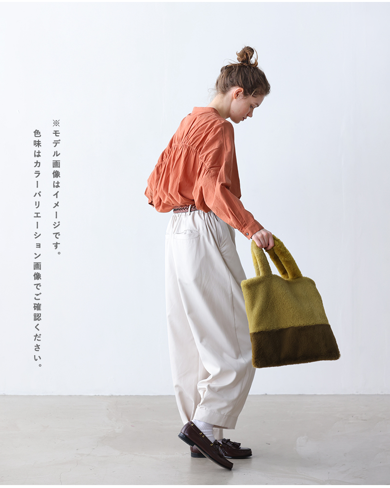 よこ様　　kケープリネン BK kelen ケレン バックギャザー デザイン ワイド ブラウス “WIYAM