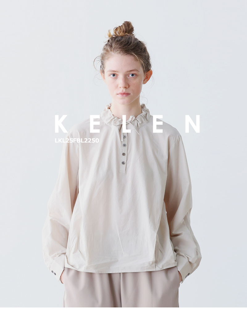 KELEN ケレン Paula ポーラ アシンメトリーカットソー F(S相当) クーポン対象】kelen ケレン デザイン カラー ブラウス “AMIA
