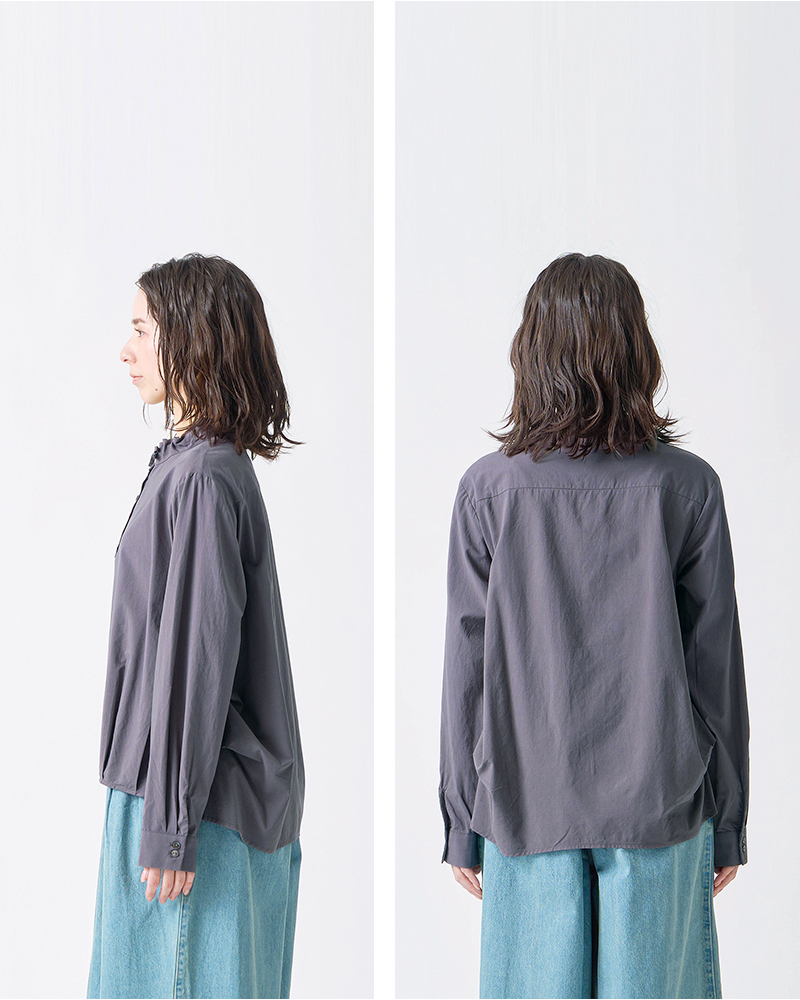 kelen(ケレン)デザインカラーブラウス“AMIA”lkl25fbl2250