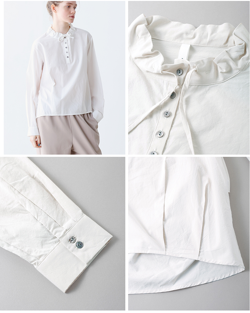 kelen(ケレン)デザインカラーブラウス“AMIA”lkl25fbl2250