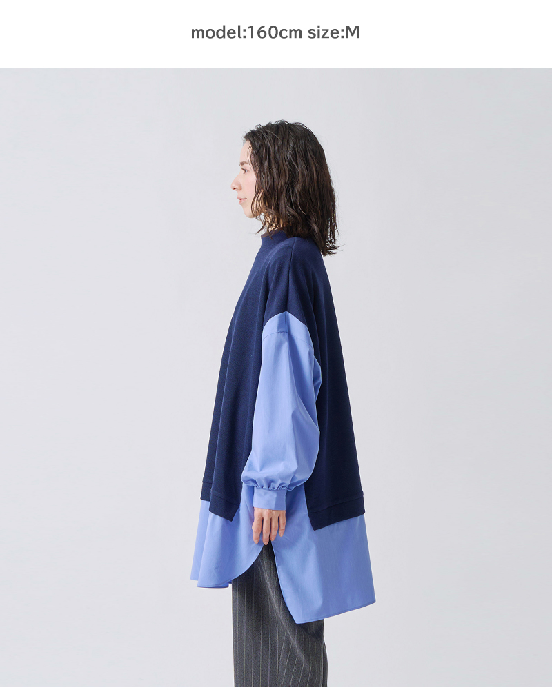 kelen(ケレン)パネルデザインニットコンビトップス“JOHA”lkl25fcs2006