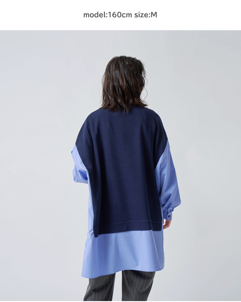 kelen(ケレン)パネルデザインニットコンビトップス“JOHA”lkl25fcs2006