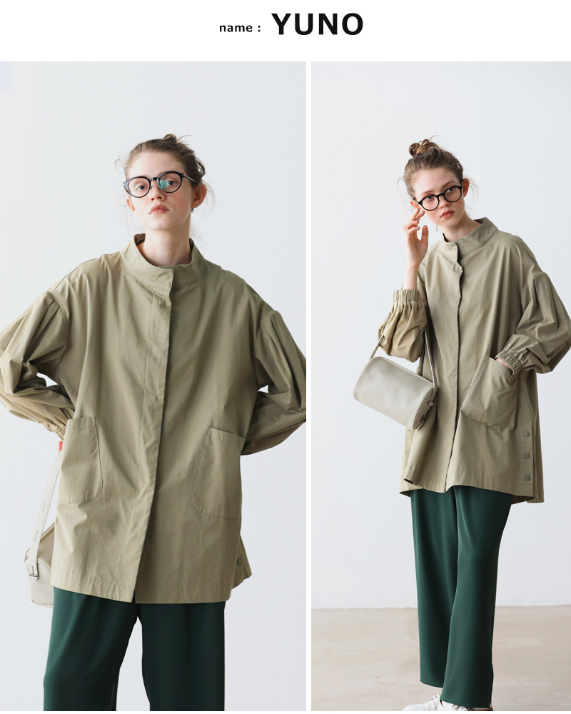 kelen(ケレン)モックネックデザインジャケット“YUNO”lkl25fjk2058