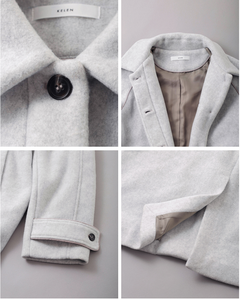 kelen(ケレン)ステンカラーフリースコート“FURIA”lkl25fjk2074