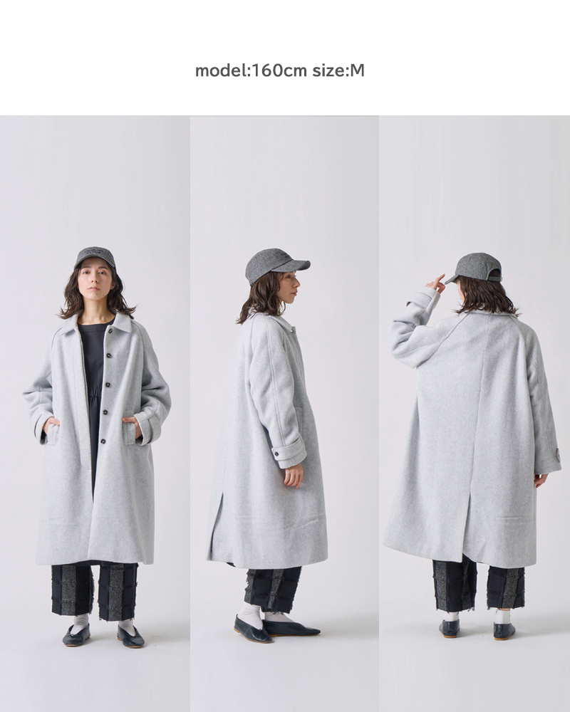 kelen(ケレン)ステンカラーフリースコート“FURIA”lkl25fjk2074