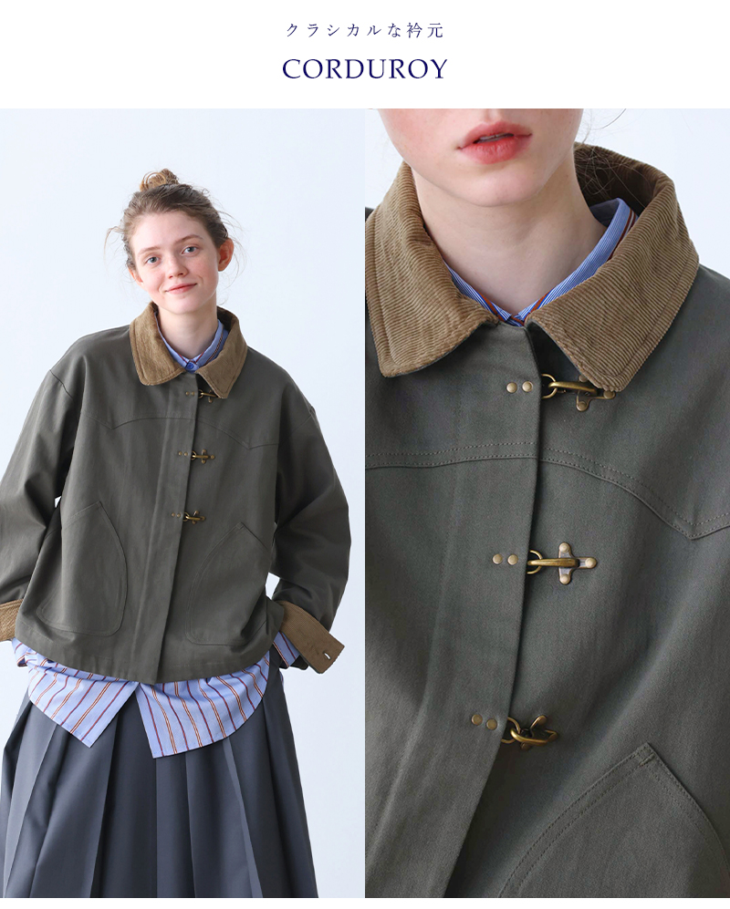 kelen(ケレン)コットンウエスタンワークウェアジャケット“YEYA”lkl25fjk2070