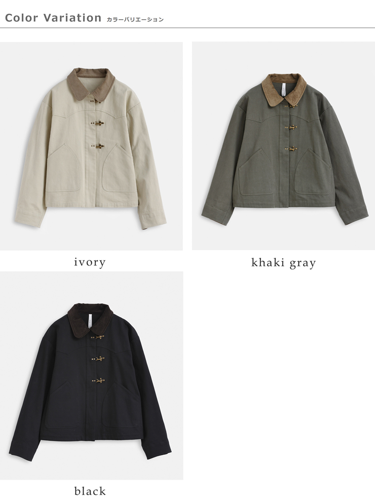 kelen(ケレン)コットンウエスタンワークウェアジャケット“YEYA”lkl25fjk2070