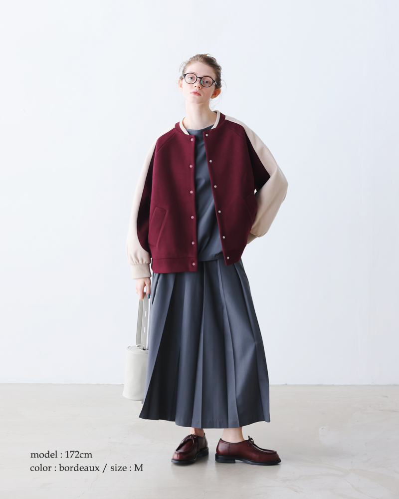 kelen(ケレン)デザインスタジアムジャンパー“BAHI”lkl25fjk2072