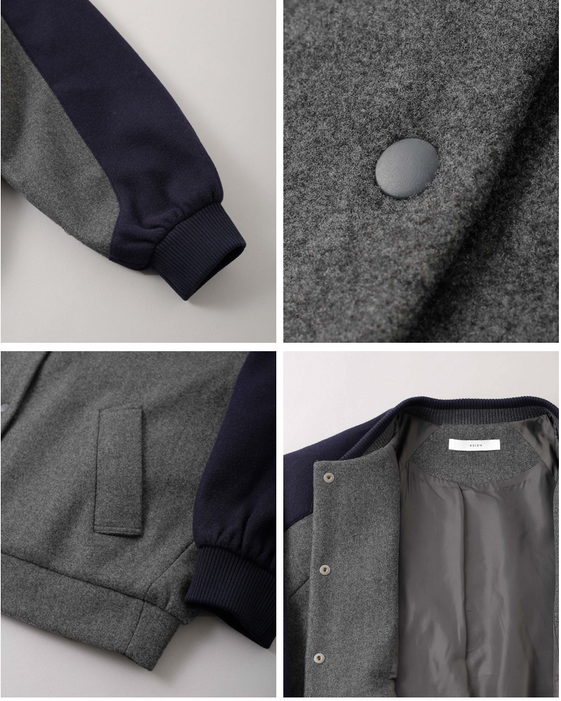 kelen(ケレン)デザインスタジアムジャンパー“BAHI”lkl25fjk2072