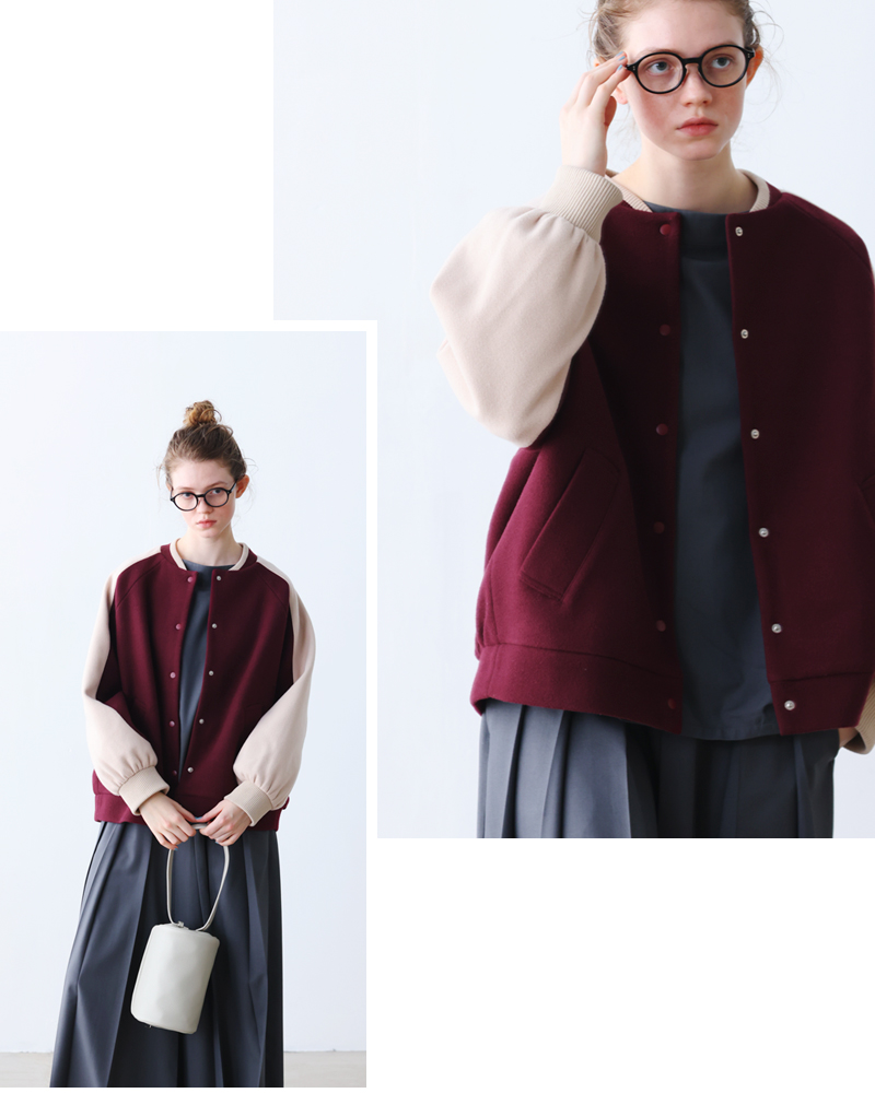 kelen(ケレン)デザインスタジアムジャンパー“BAHI”lkl25fjk2072