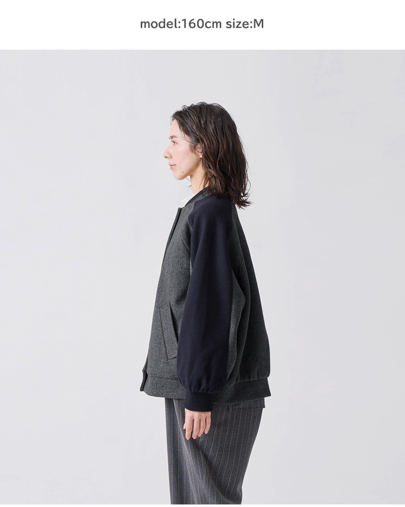 kelen(ケレン)デザインスタジアムジャンパー“BAHI”lkl25fjk2072