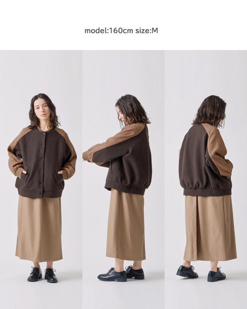 kelen(ケレン)デザインスタジアムジャンパー“BAHI”lkl25fjk2072