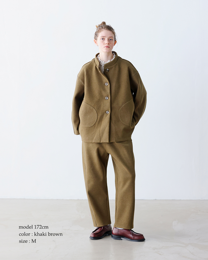 kelen(ケレン)モックネックデザインジャケット“TRIMO”lkl25fjk2073