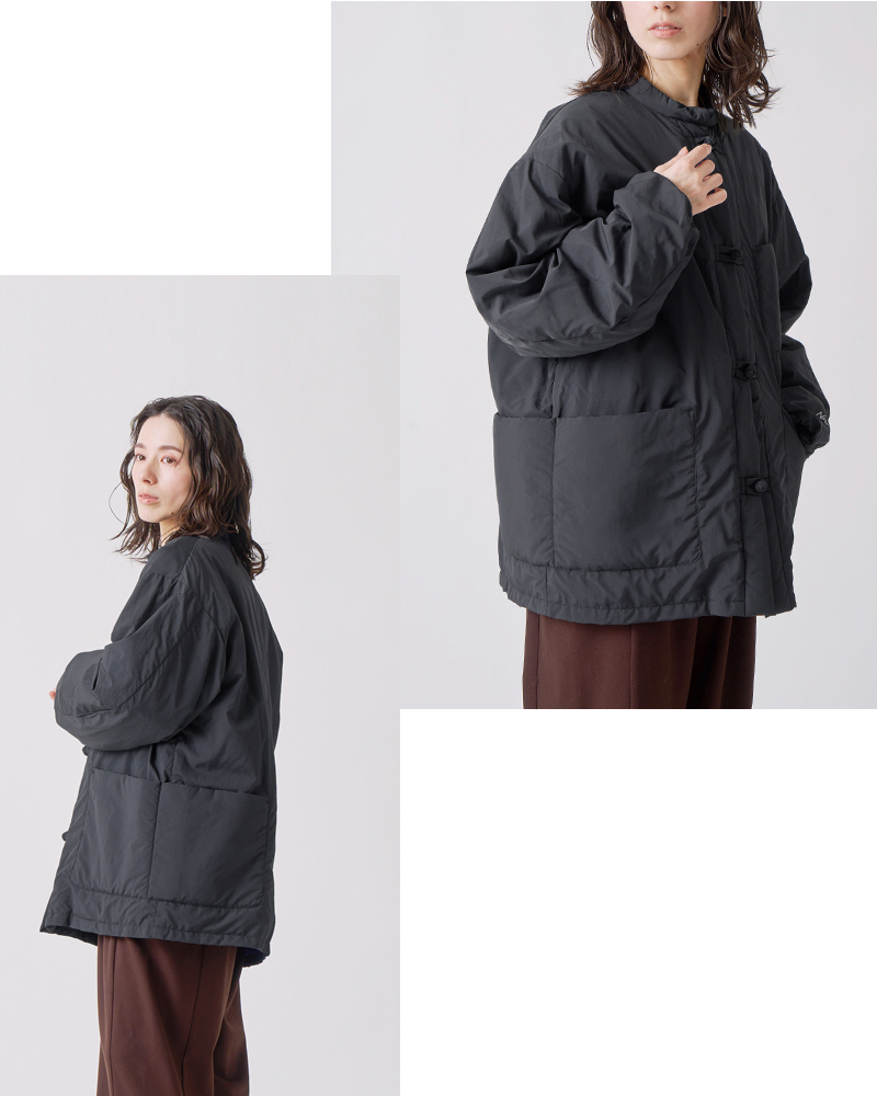 kelen(ケレン)×NANGA(ナンガ)チャイナパファージャケット“RICHTERbyNANGA”lkl25fjk2081