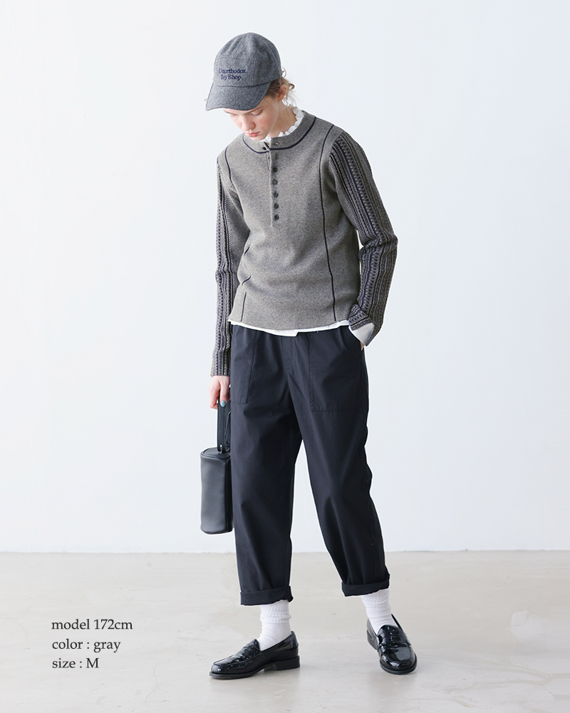 kelen(ケレン)デザインニットトップス“GRUA”lkl25fkn2002