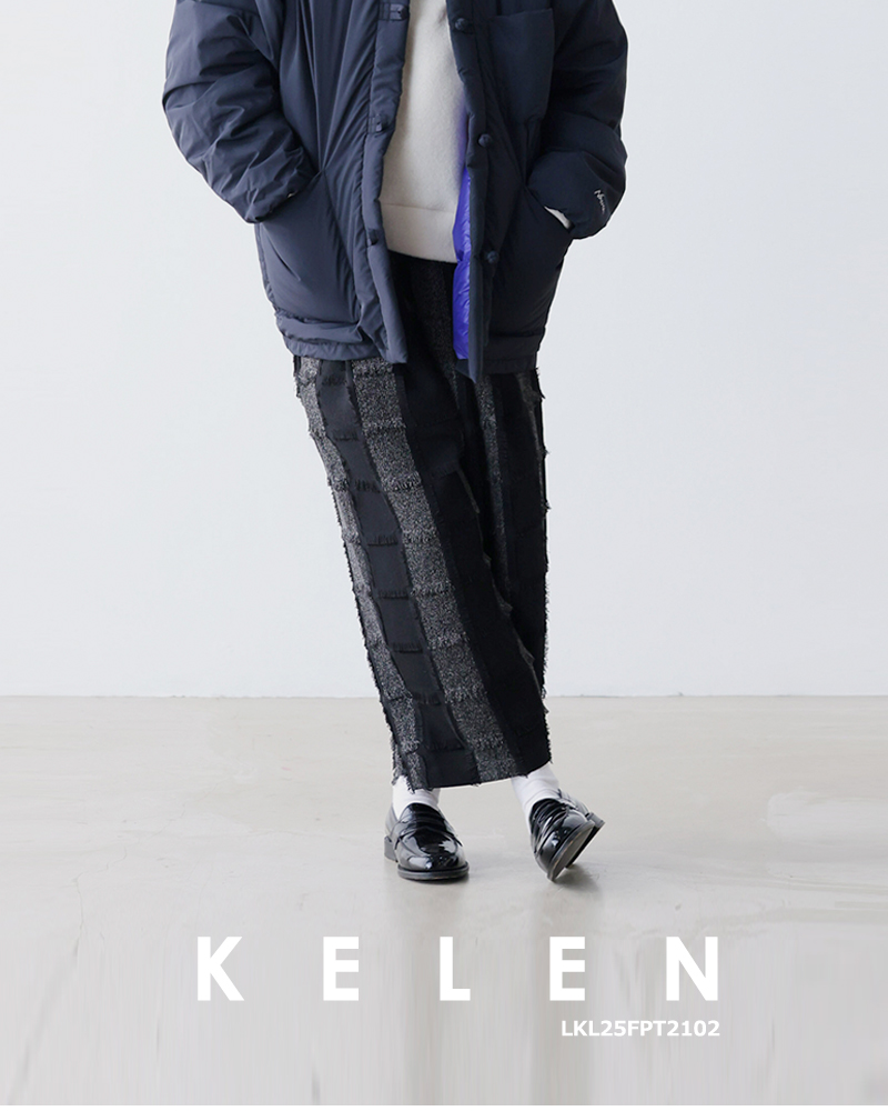 kelen(ケレン)タックデザインパンツ“NEMO”lkl25fpt2102