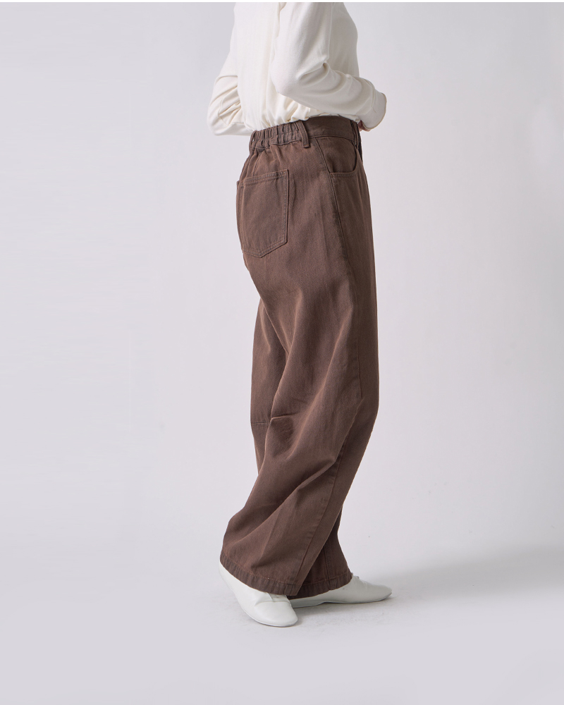 kelen ケレン カーブ デザイン カラー デニムパンツ “HEDY