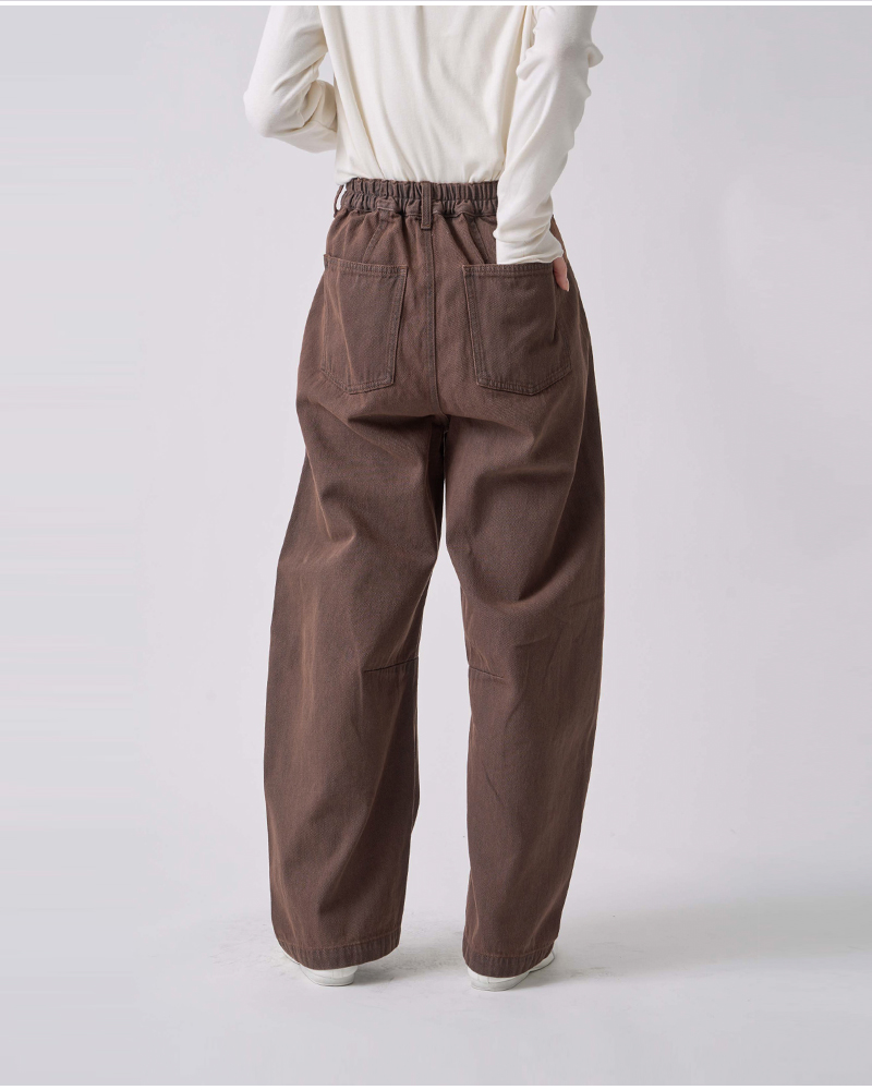 kelen ケレン カーブ デザイン カラー デニムパンツ “HEDY