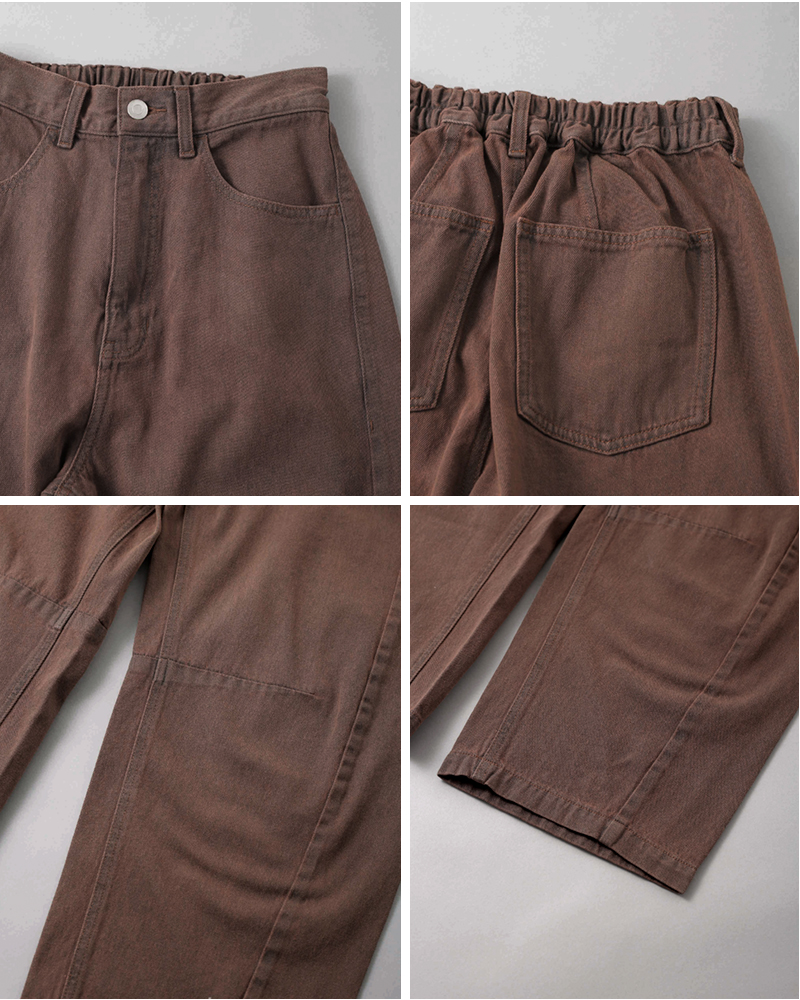 kelen(ケレン)カーブデザインカラーデニムパンツ“HEDY”lkl25fpt2112