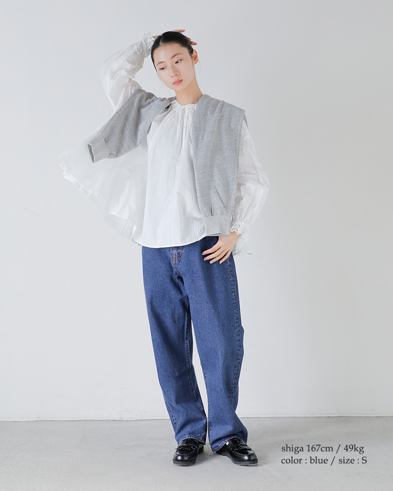 kelen(ケレン)ワイドストレートデニムパンツ“VENY”lkl25fpt2113