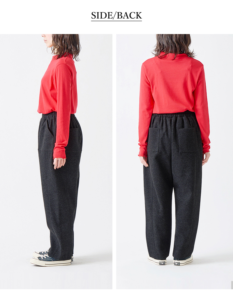 kelen(ケレン)デザインポケットテーパードトラウザーパンツ“LEDO”lkl25fpt2115