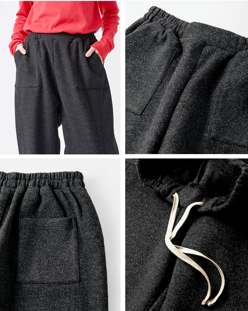 kelen(ケレン)デザインポケットテーパードトラウザーパンツ“LEDO”lkl25fpt2115