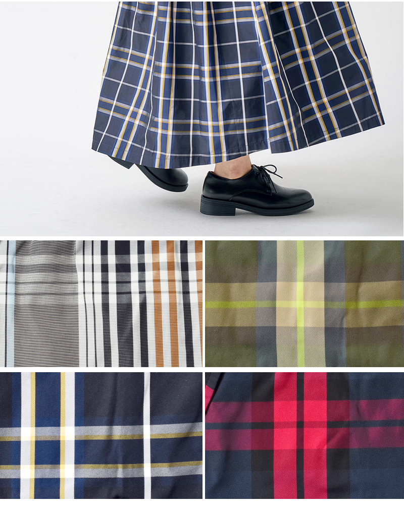 kelen(ケレン)チェックAラインスカート“FELINA”lkl25fsk2045